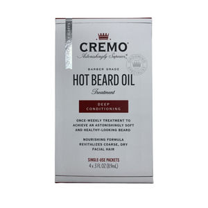 Cremo Barber Grade Hot Beard Oil Treatment Deep Conditioning